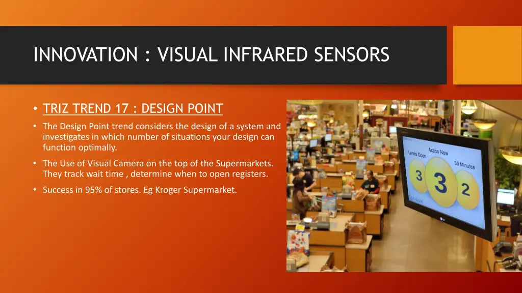 innovation visual infrared sensors