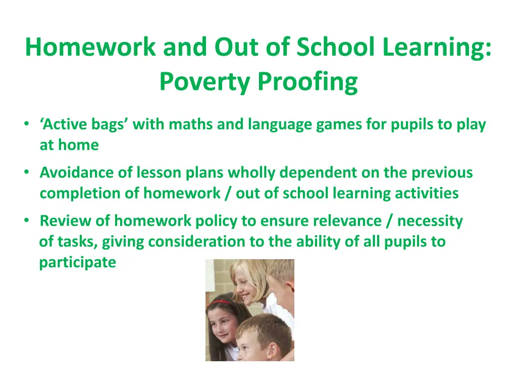 homework and out of school learning poverty 1