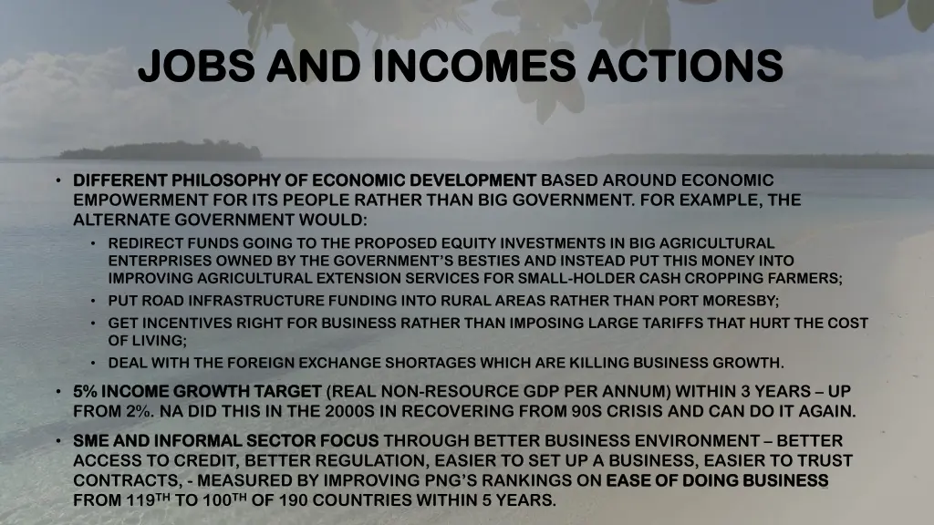 jobs and incomes actions jobs and incomes actions