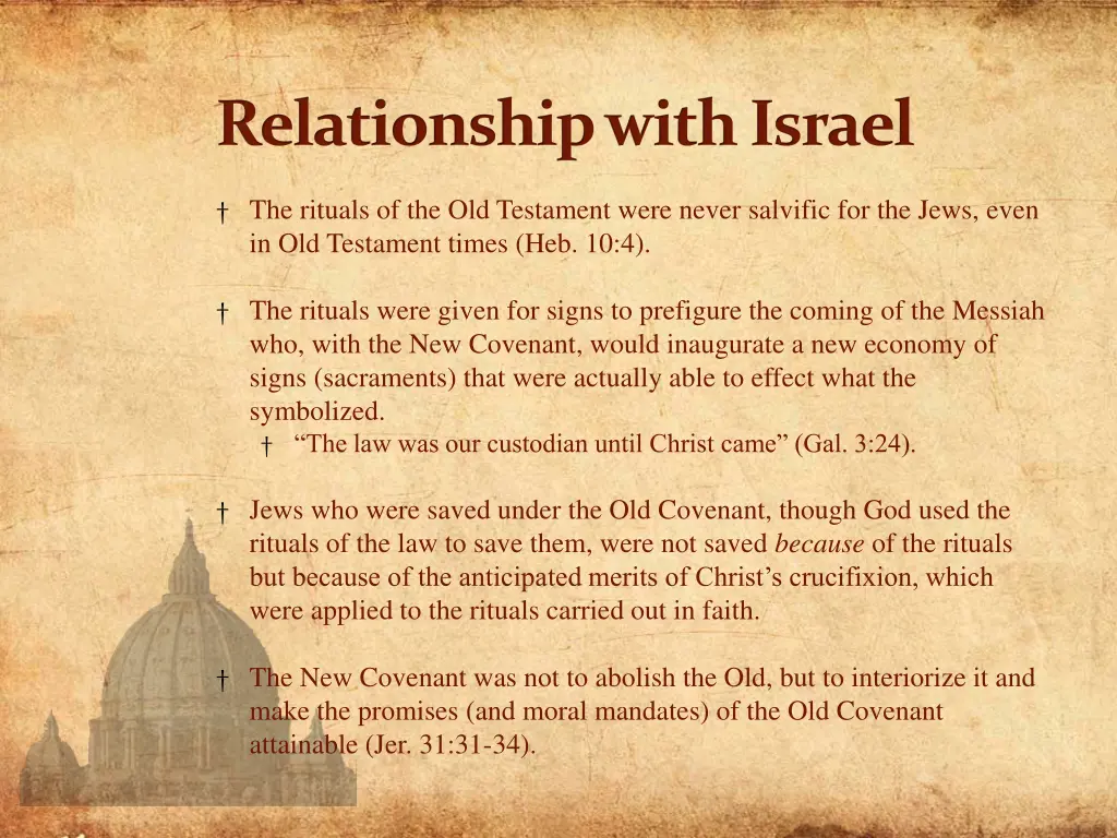 relationship with israel