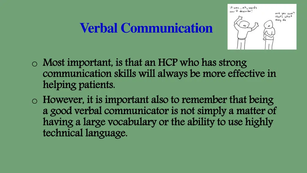 verbal communication 3