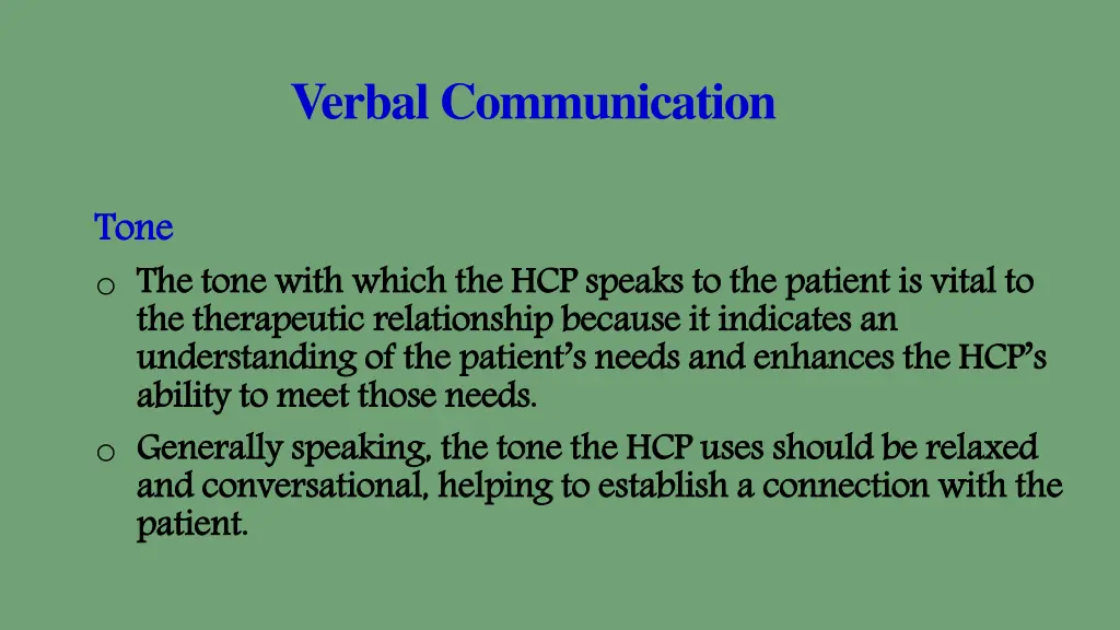 verbal communication 8