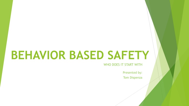 behavior based safety