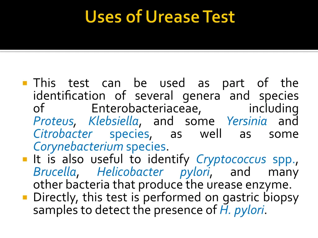 this test can be used as part