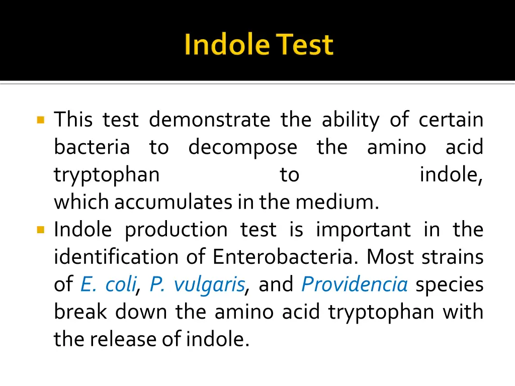 this test demonstrate the ability of certain