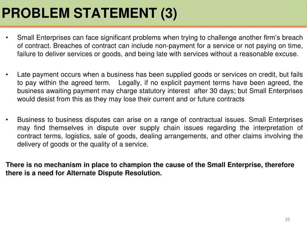 problem statement 3