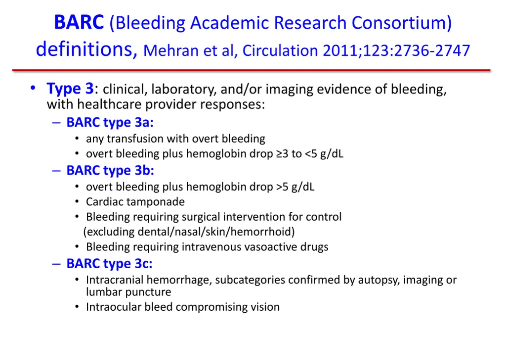 barc bleeding academic research consortium 1