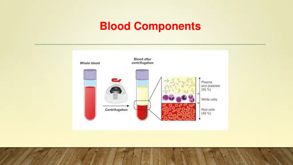 blood components