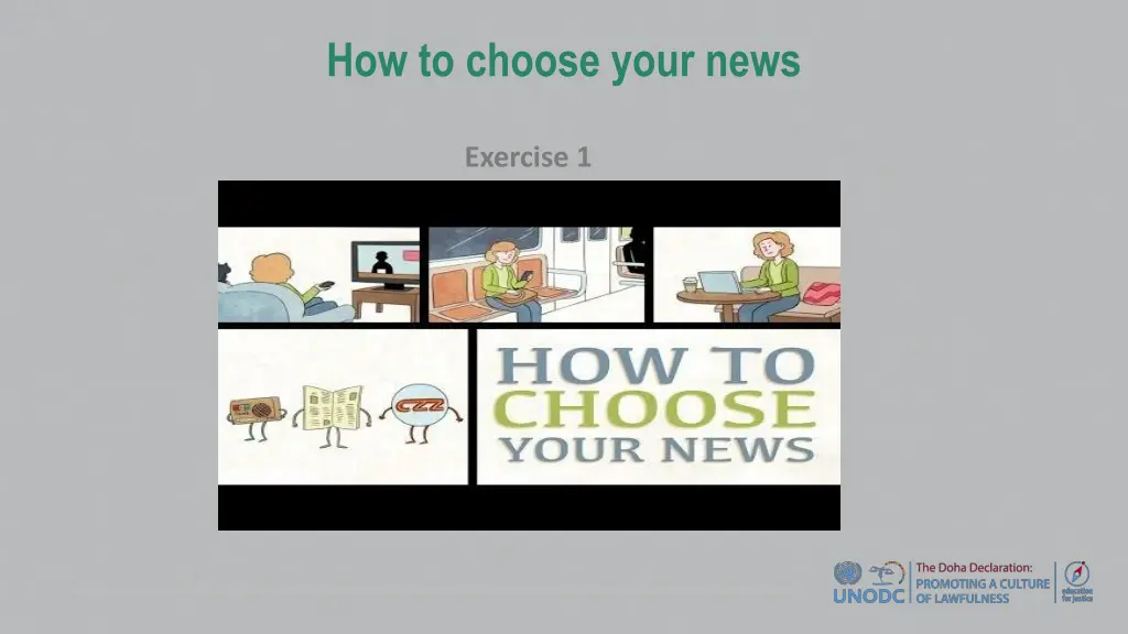 how to choose your news