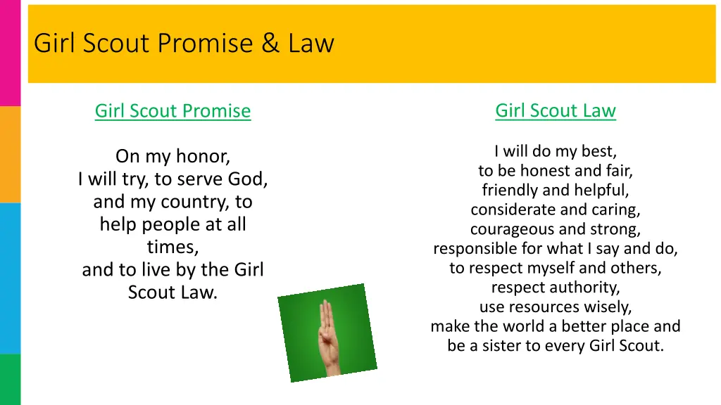 girl scout promise law