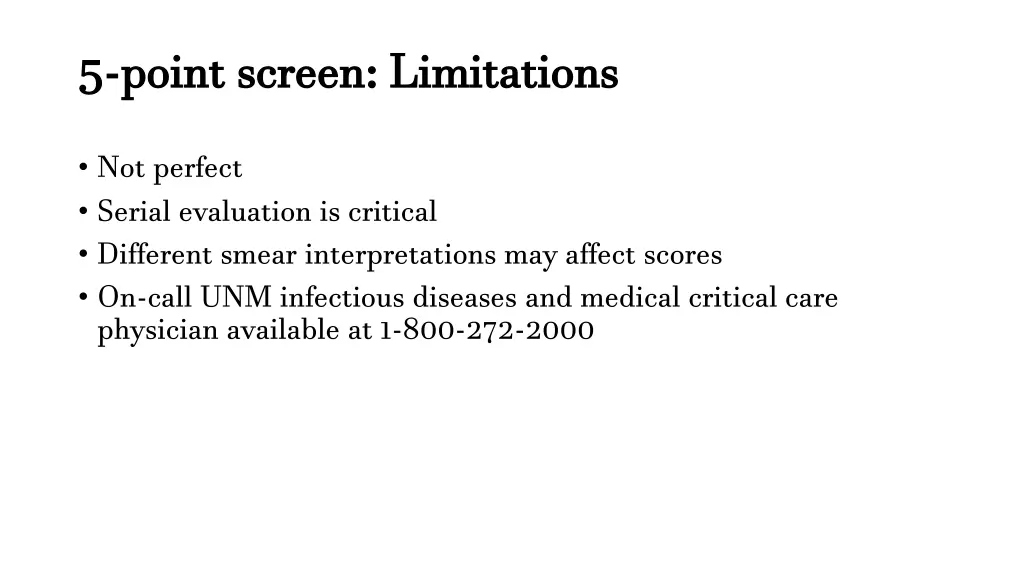 5 5 point screen limitations not perfect serial