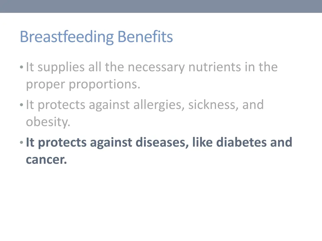 breastfeeding benefits 2