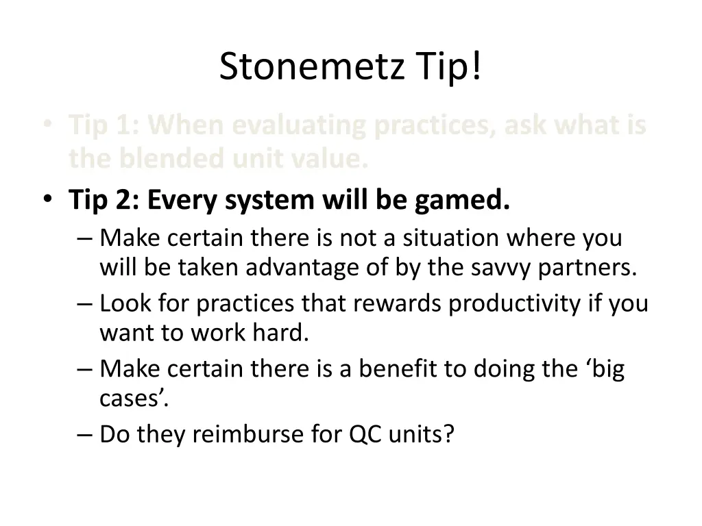 stonemetz tip 1