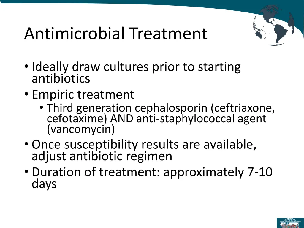 antimicrobial treatment