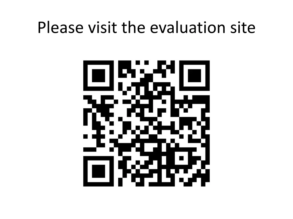 please visit the evaluation site