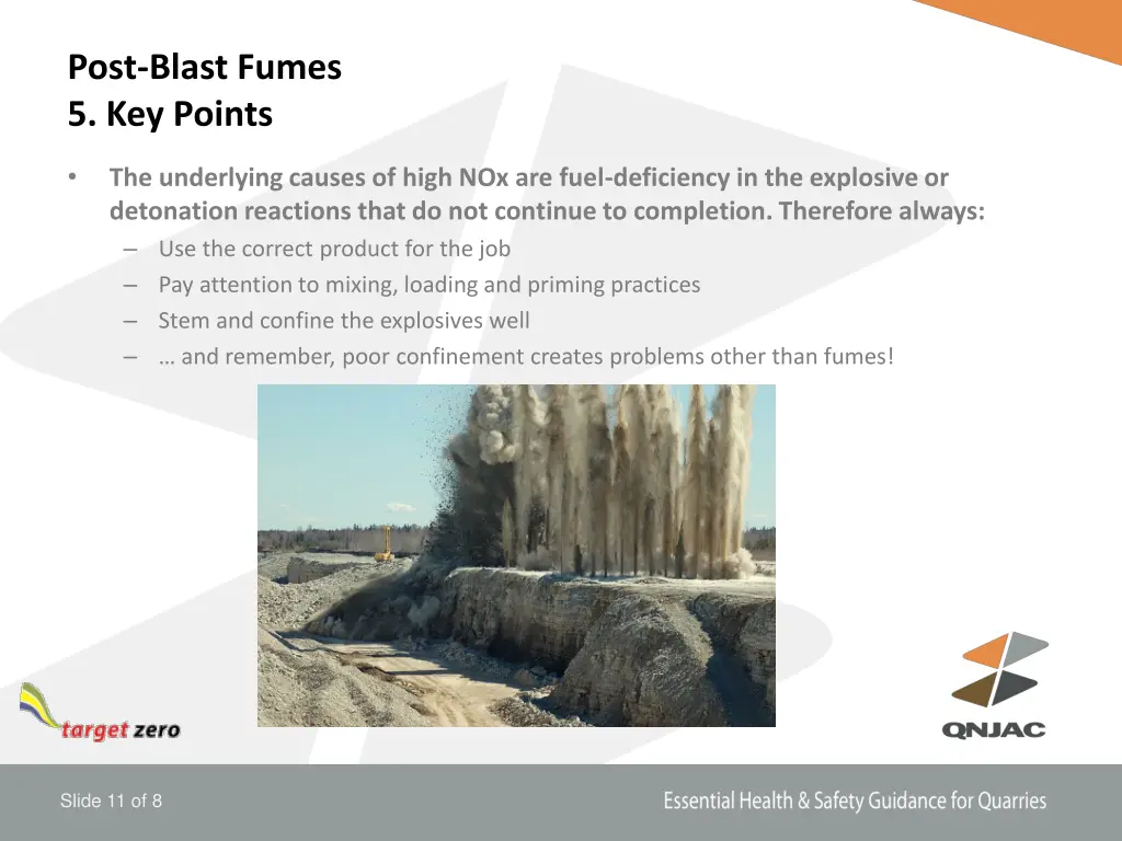 post blast fumes 5 key points 1