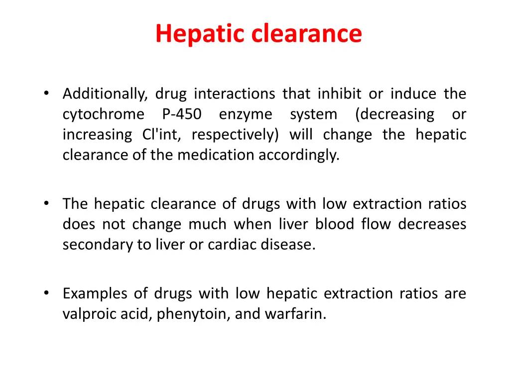 hepatic clearance 3