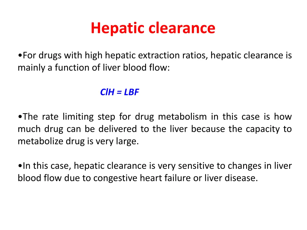 hepatic clearance 4