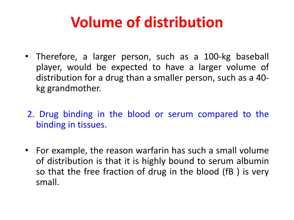 volume of distribution 3