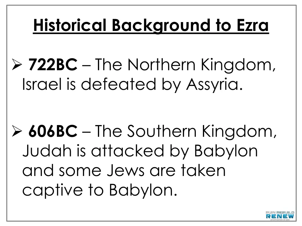 historical background to ezra 1