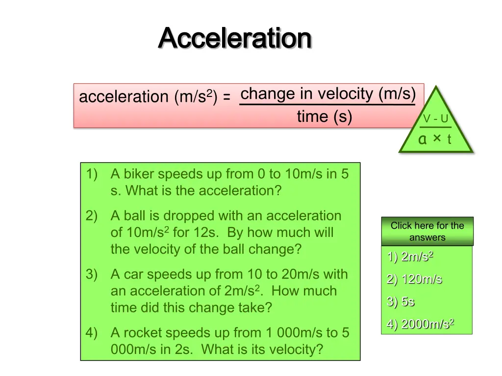 acceleration acceleration