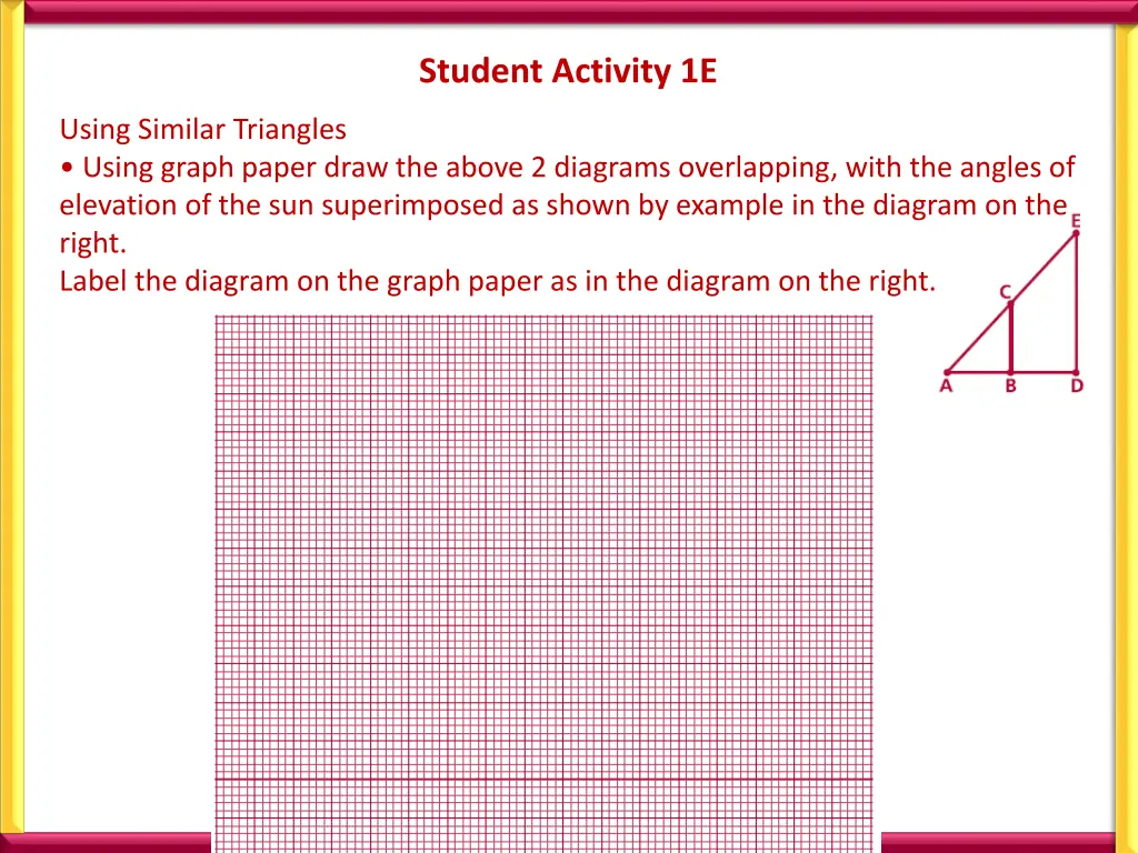 student activity 1e