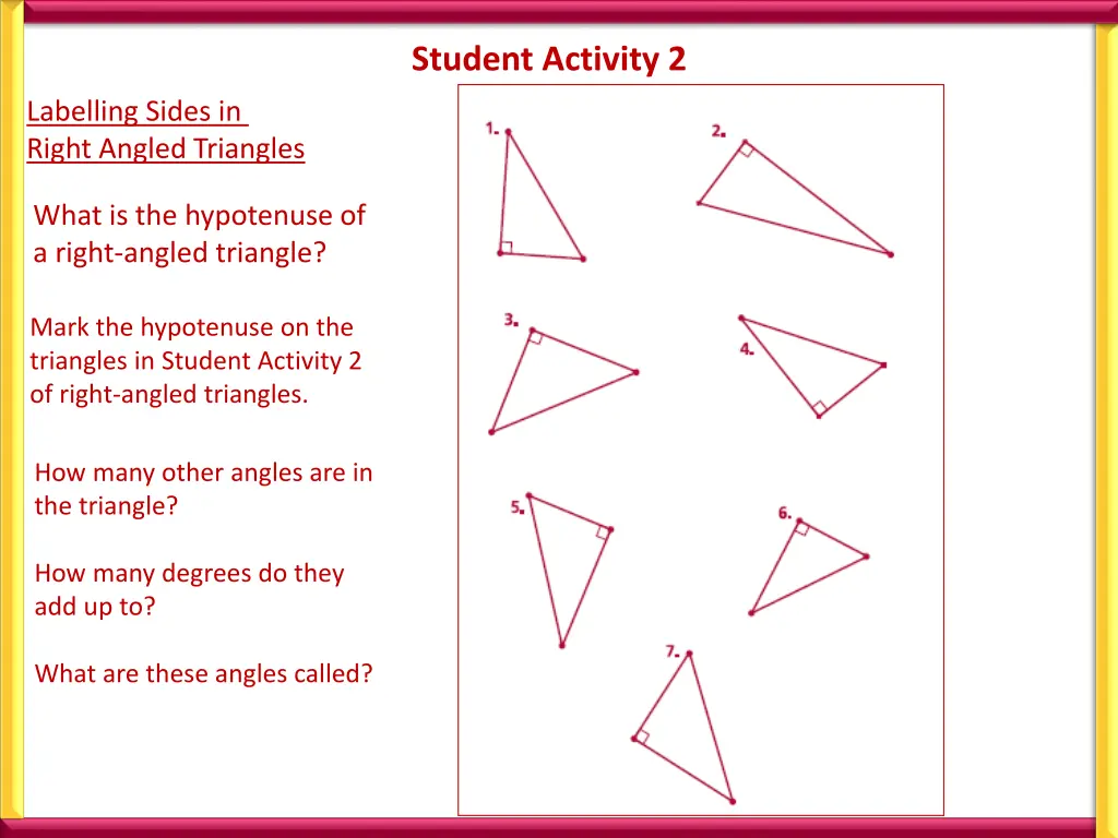 student activity 2