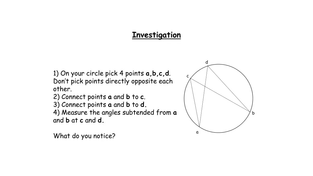 investigation 3