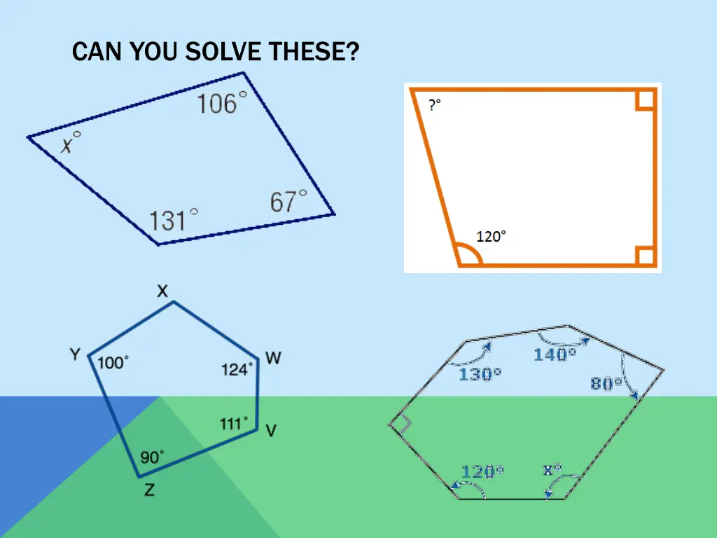 can you solve these