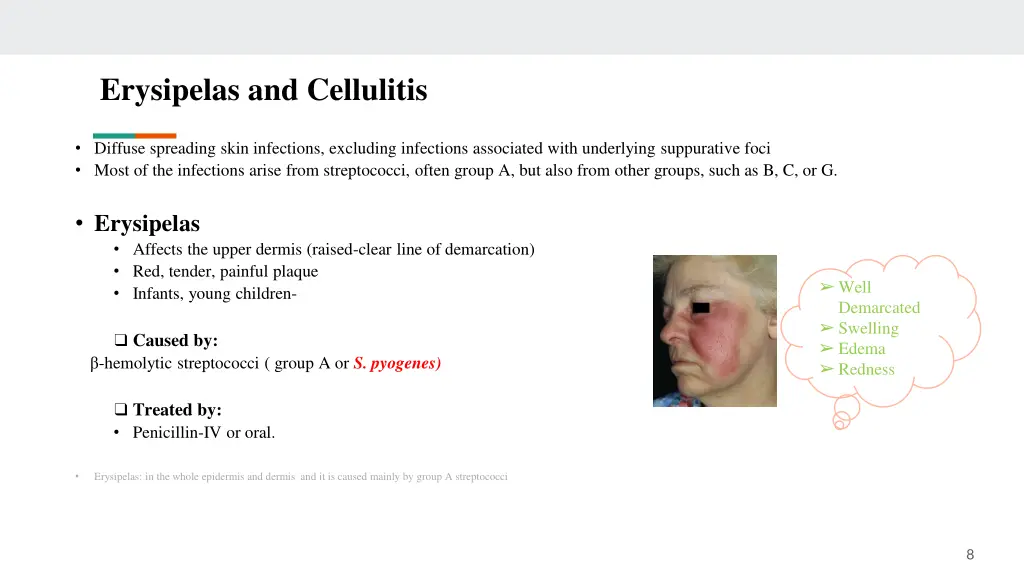 erysipelas and cellulitis