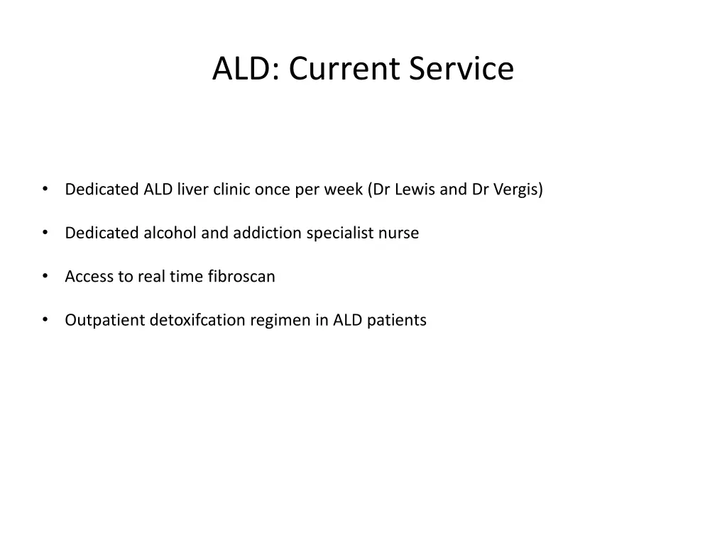 ald current service