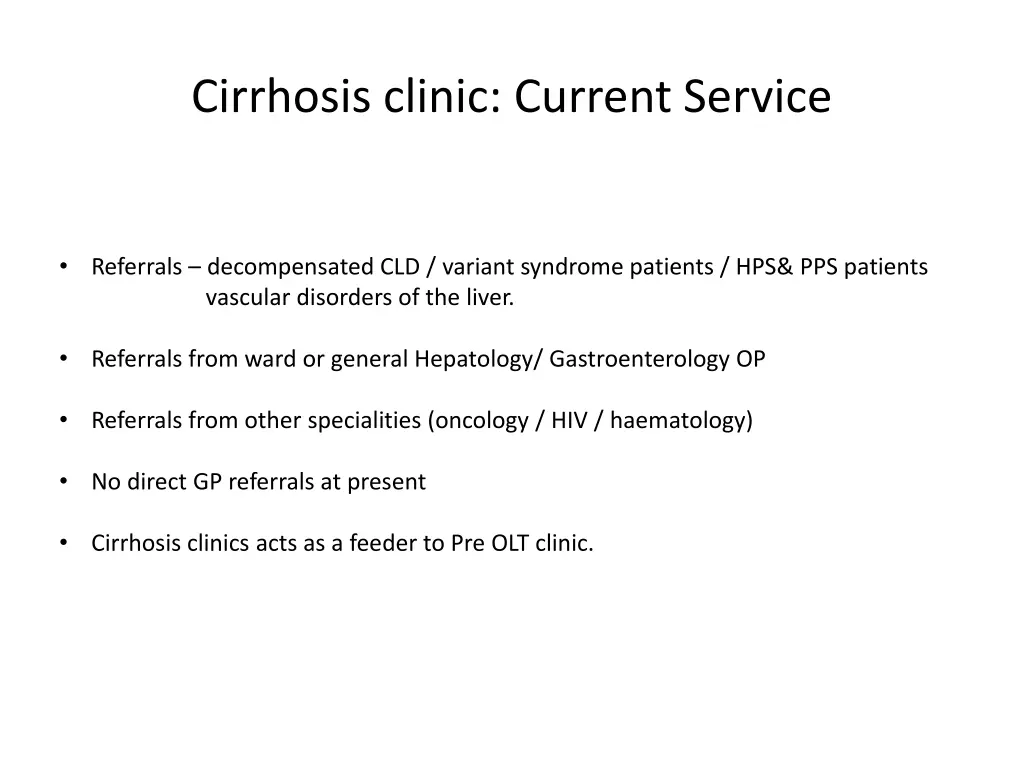 cirrhosis clinic current service 1