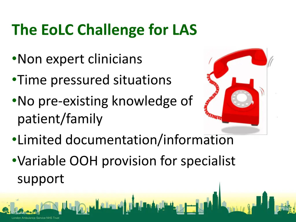 the eolc challenge for las