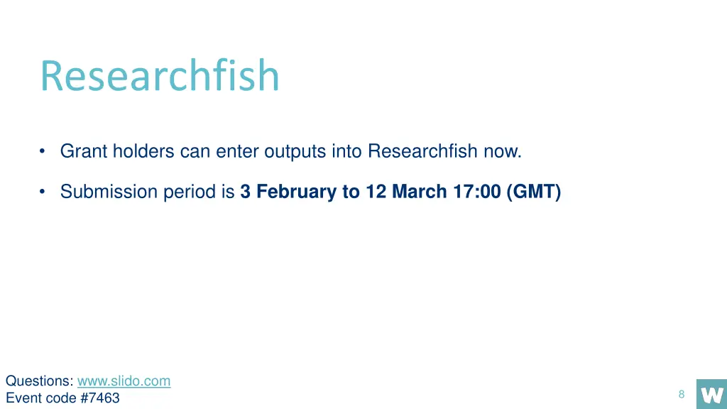 researchfish 3