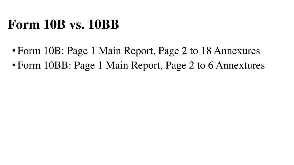 form 10b vs 10bb