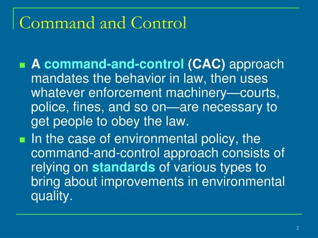 command and control