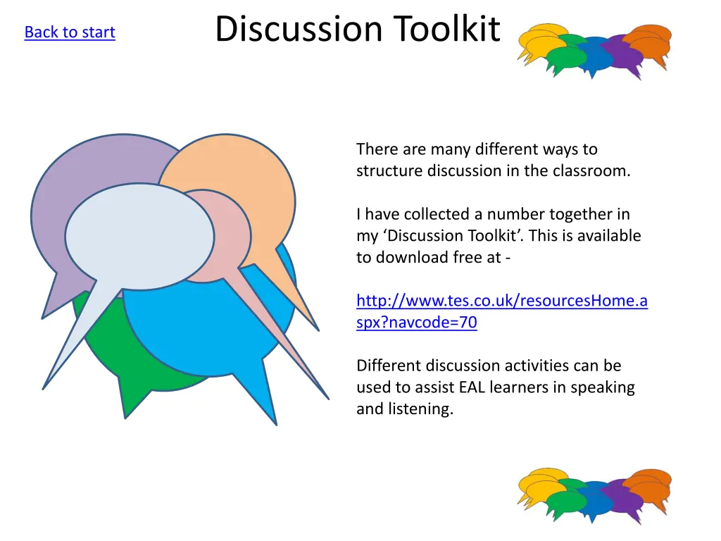 discussion toolkit