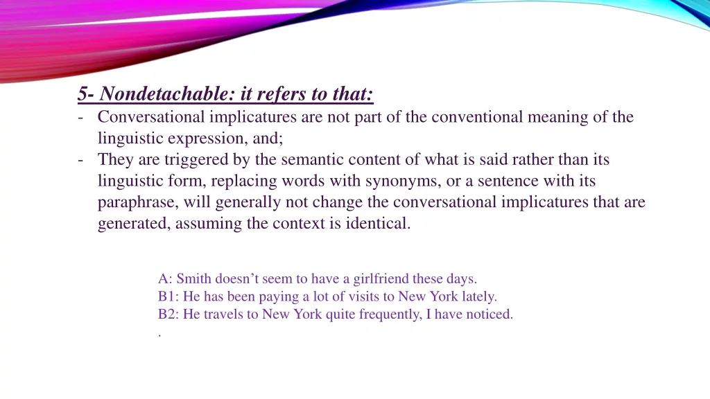 5 nondetachable it refers to that conversational