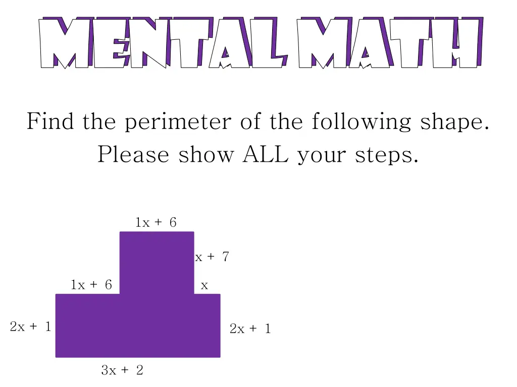 mental math mental math mental math mental math 5