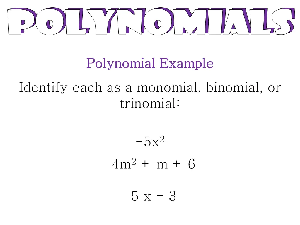 polynomials polynomials polynomials polynomials 13