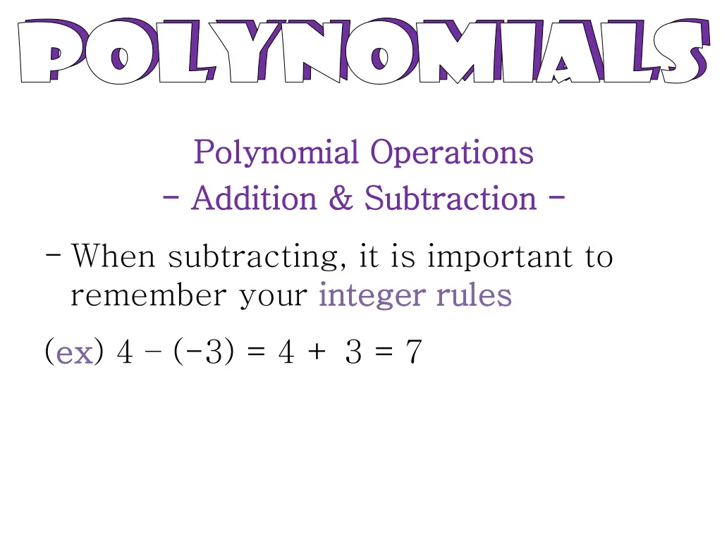 polynomials polynomials polynomials polynomials 27