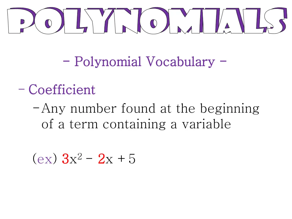 polynomials polynomials polynomials polynomials 4