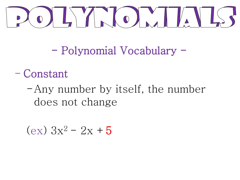 polynomials polynomials polynomials polynomials 6