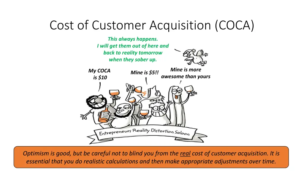 cost of customer acquisition coca 1