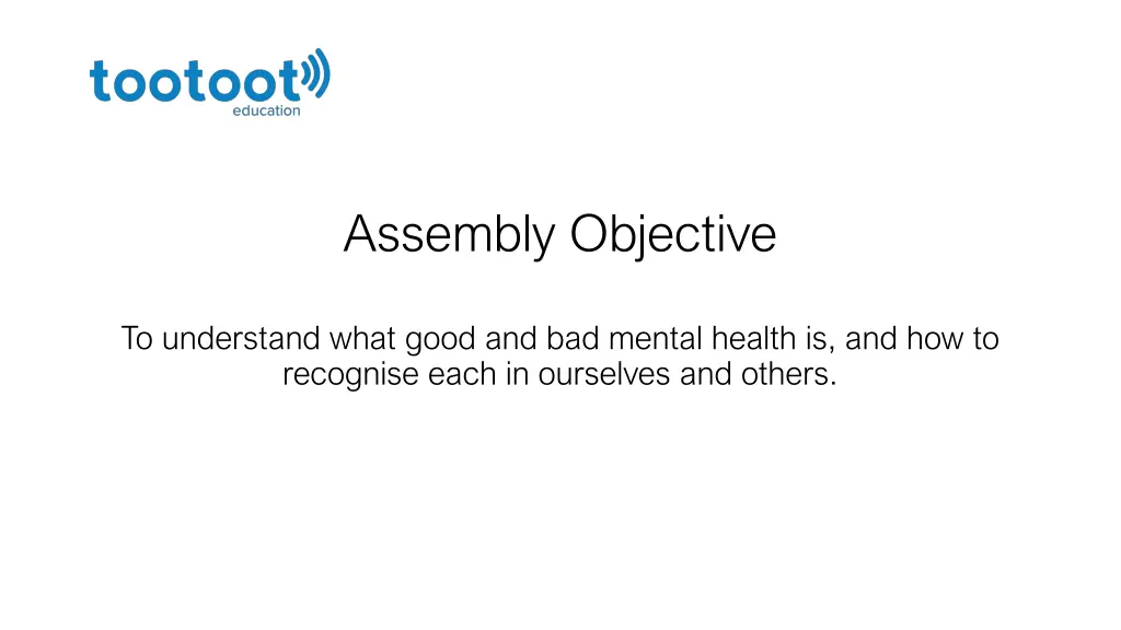 assembly objective