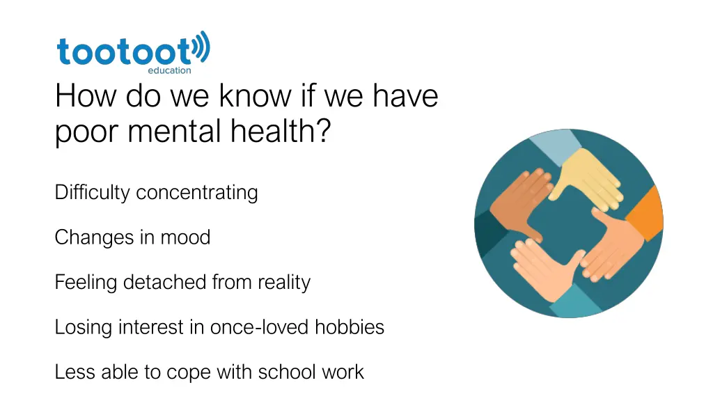 how do we know if we have poor mental health