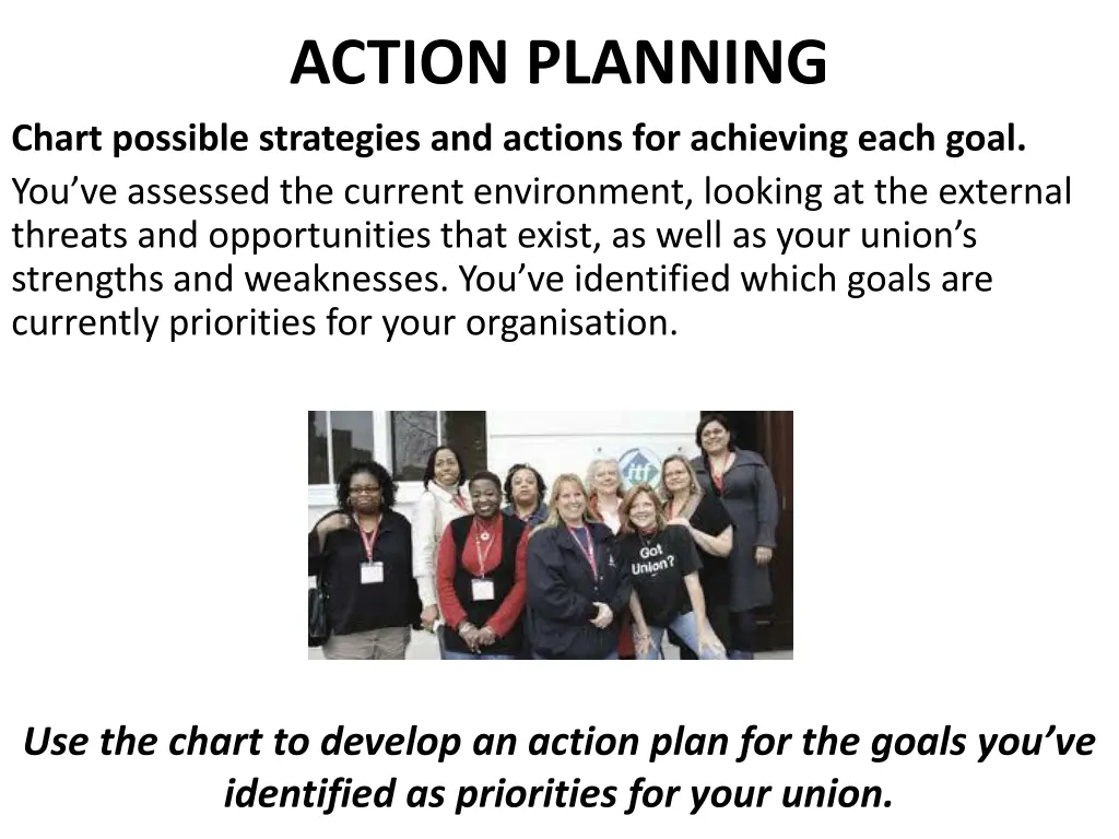 action planning