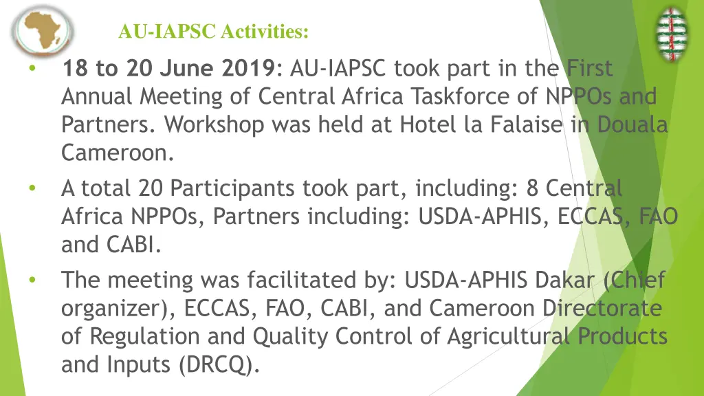 au iapsc activities 2