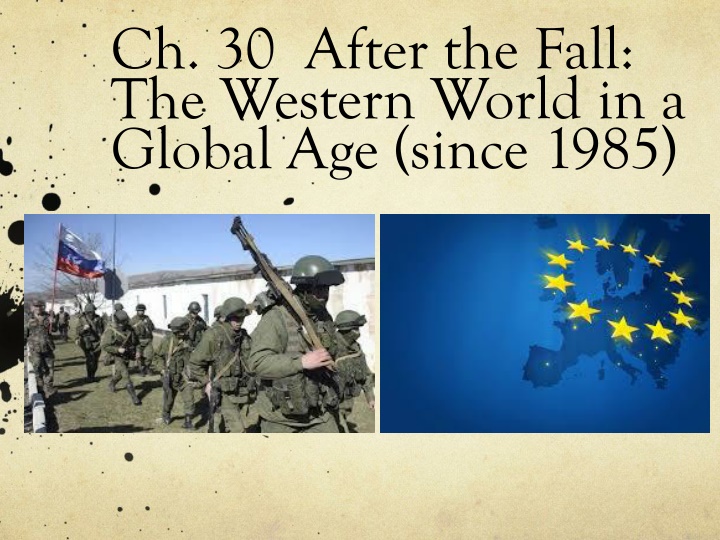 ch 30 after the fall the western world