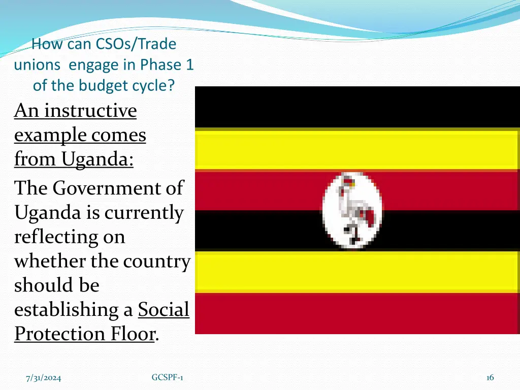 how can csos trade unions engage in phase